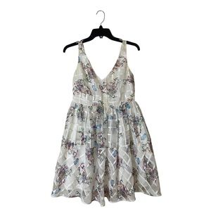 Anthropologie Peony Garden Dress Size 6P